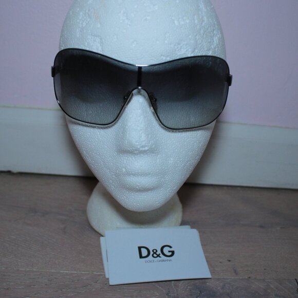 D&G 6503 Oversized Aviator Metal Sunglasses